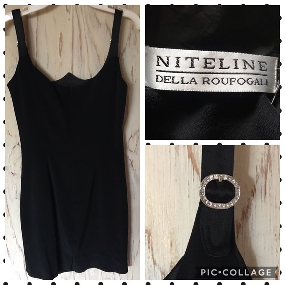 Niteline Dresses & Skirts - SOLD Niteline Della Roufogali Little Black Dress